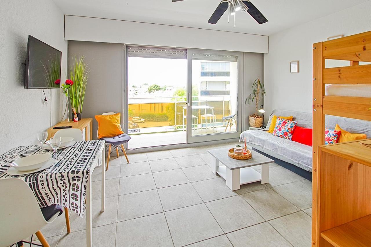 Studio Moderne Avec Parking Et Piscine- 313 Canet-en-Roussillon Esterno foto