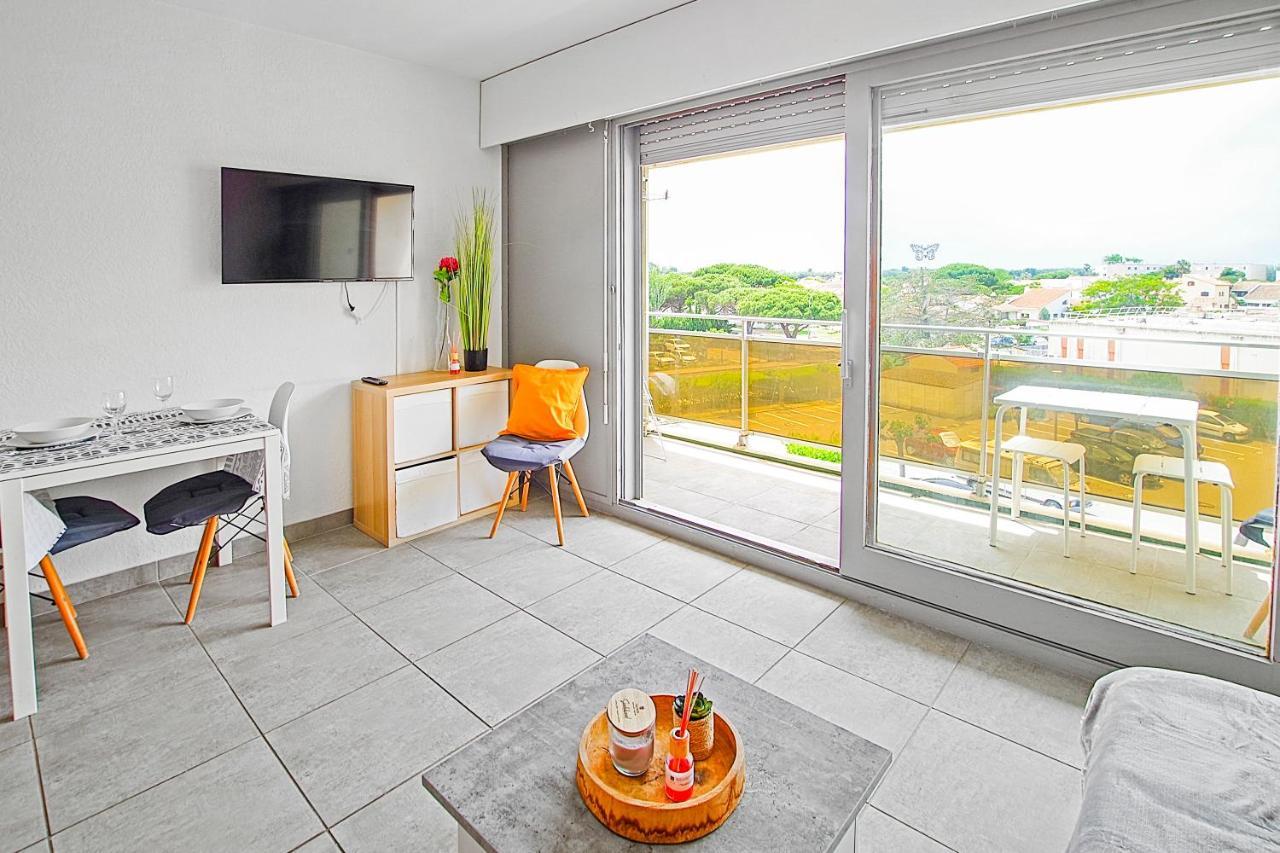 Studio Moderne Avec Parking Et Piscine- 313 Canet-en-Roussillon Esterno foto