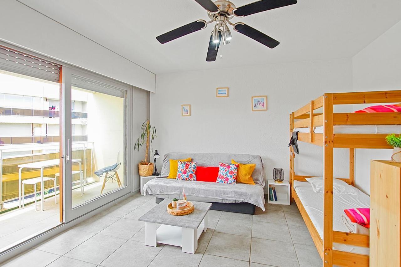 Studio Moderne Avec Parking Et Piscine- 313 Canet-en-Roussillon Esterno foto
